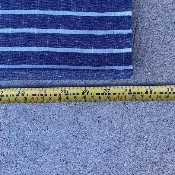 NWT Altar’d State Striped Pant Wide Leg Jumpsuit in Blue & White / Medium - Picture 10 of 12